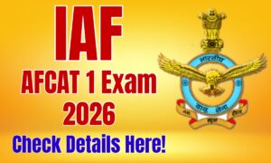 AFCAT 1 Exam
