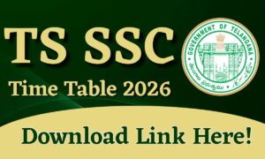 TS SSC Time Table