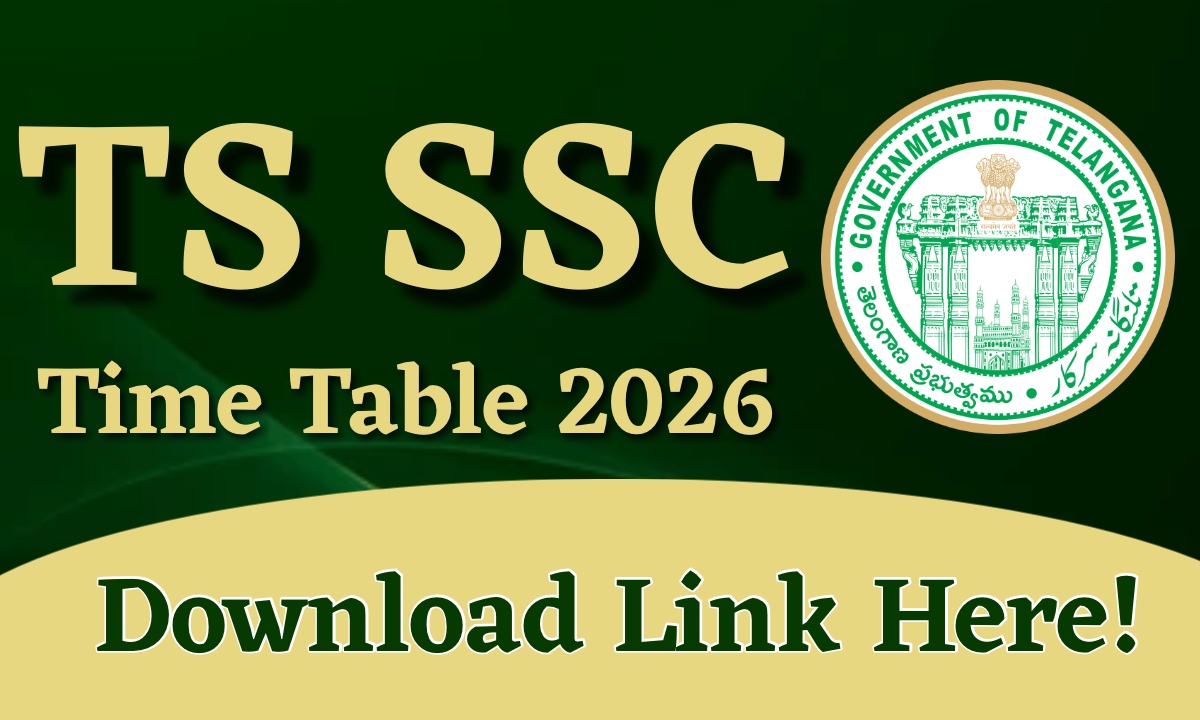 TS SSC Time Table