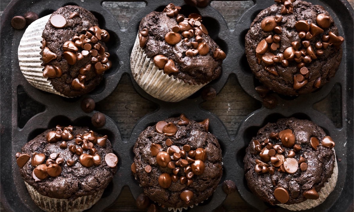 Homemade Chocolate Muffins