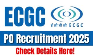 ECGC PO Recruitment