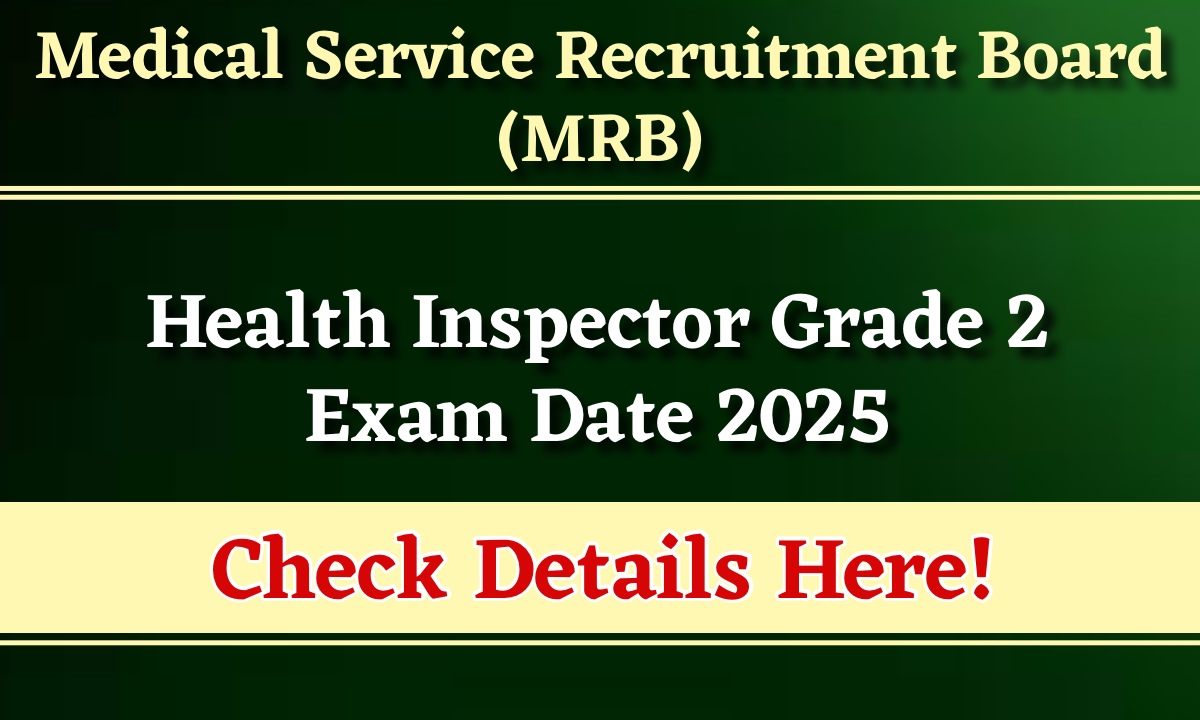 MRB Exam Date