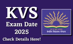 KVS Exam Date