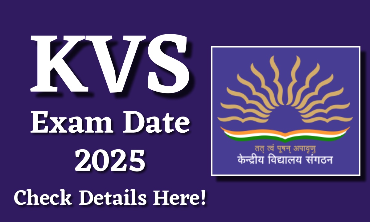 KVS Exam Date